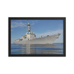 USS Forrest Sherman (DDG-98) Framed Ship Photo
