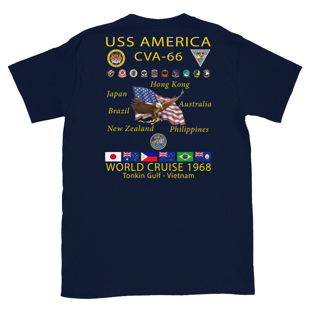 USS America (CVA-66) 1968 Cruise Shirt