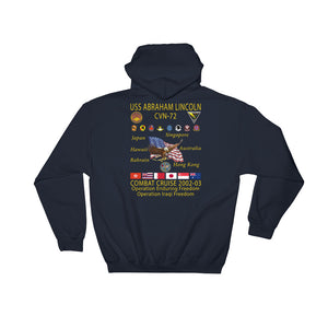 USS Abraham Lincoln (CVN-72) 2002-03 Cruise Hoodie