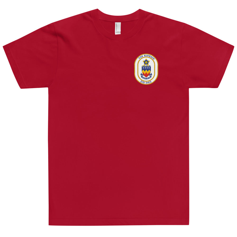 USS Kinkaid (DD-965) Ship's Crest T-Shirt