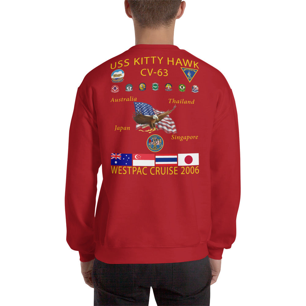 USS Kitty Hawk (CV-63) 2006 Cruise Sweatshirt