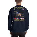 USS Bunker Hill (CG-52) 1990-91 Cruise Sweatshirt