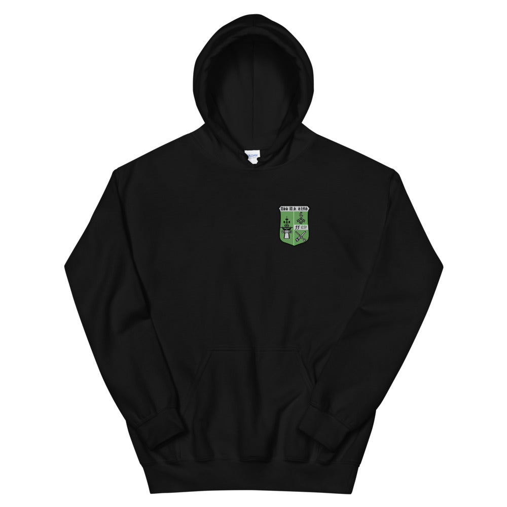 USS Simms (FF-1059) Ship's Crest Hoodie