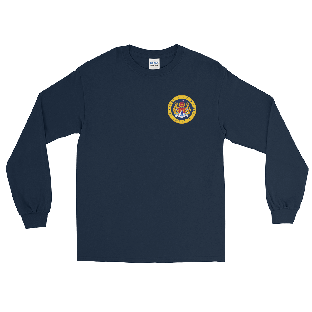 USS America (CV-66) '86 Line of Death - Special Edition Long Sleeve Shirt