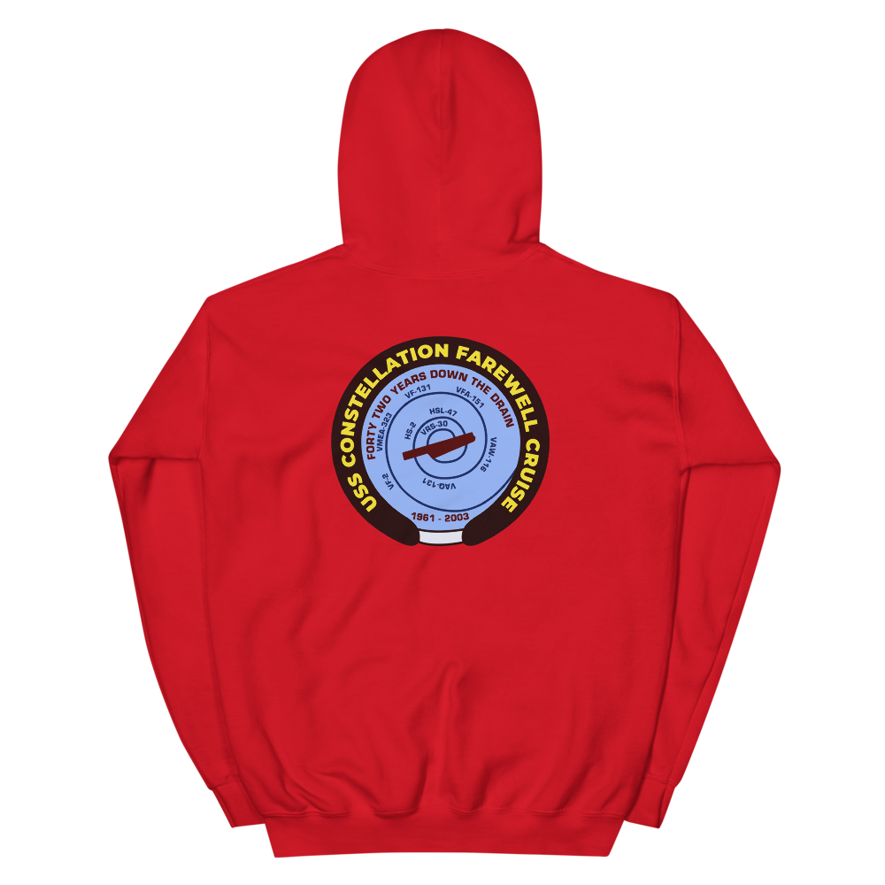 USS Constellation (CV-64) Farewell Cruise Hoodie