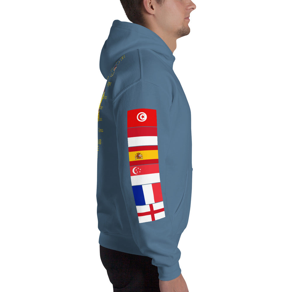 IKE CUSTOM w/FLAGS - E HUGHES - Hoodie