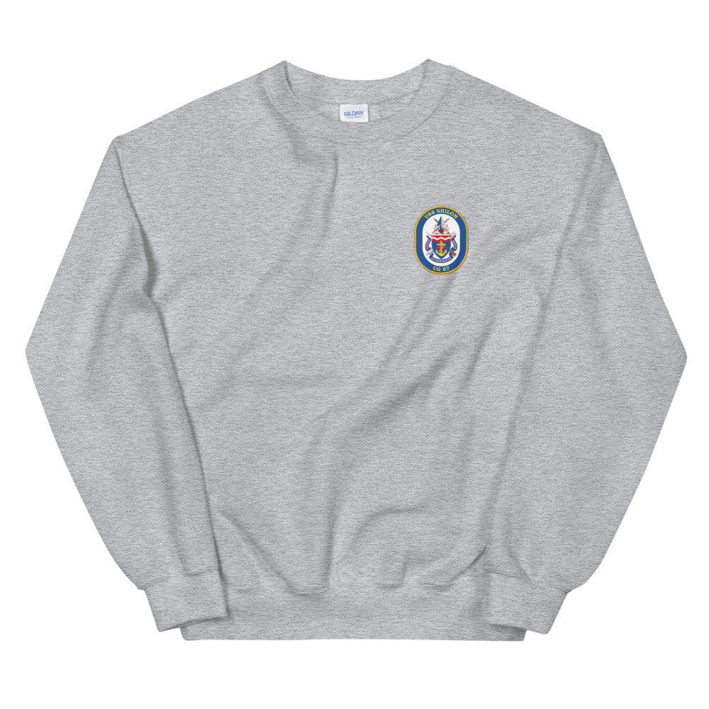 USS Shiloh (CG-67) Ship's Crest Sweatshirt