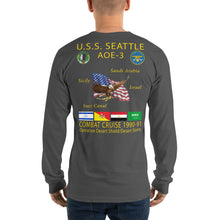 Load image into Gallery viewer, USS Seattle (AOE-3) 1990-91 Long Sleeve Cruise Shirt