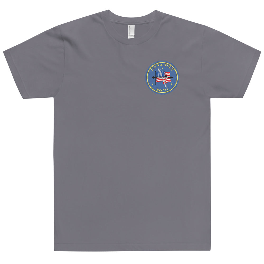 USS Norfolk (SSN-714) Ship's Crest Shirt
