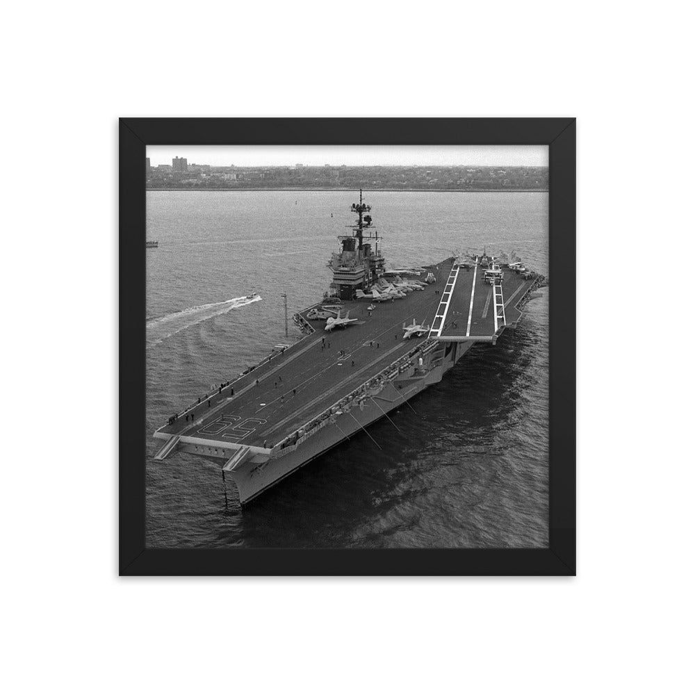 USS Forrestal (CV-59) Framed Ship Photo