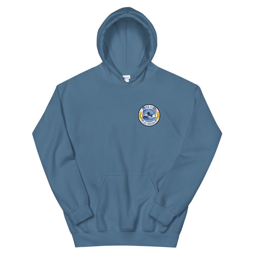 USS Houston (SSN-713) Ship's Crest Hoodie