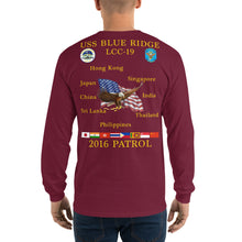 Load image into Gallery viewer, USS Blue Ridge (LCC-19) 2016 Long Sleeve Patrol Shirt