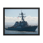 USS John S. McCain (DDG-56) Framed Ship Photo