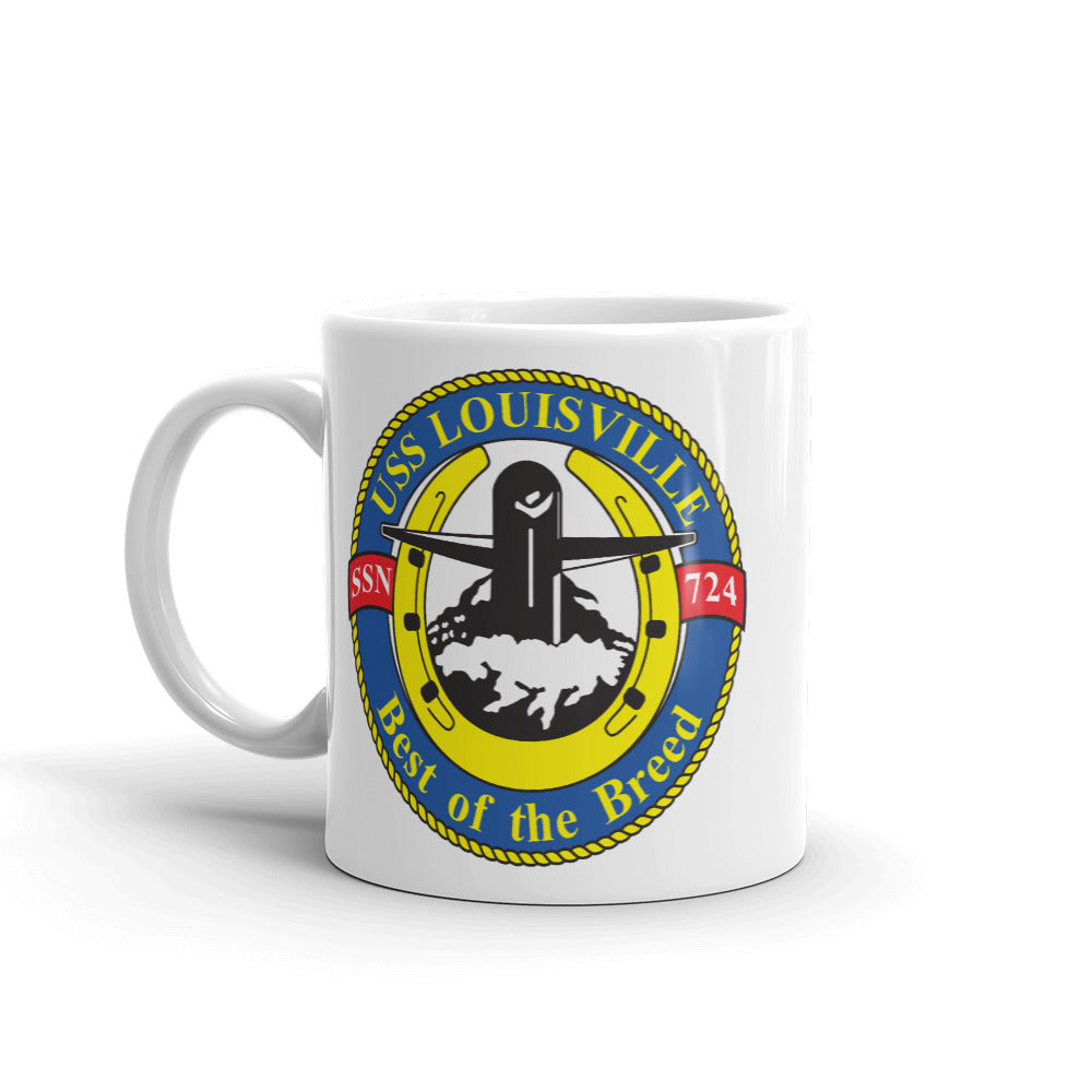 USS Louisville (SSN-724) Ship's Crest Mug