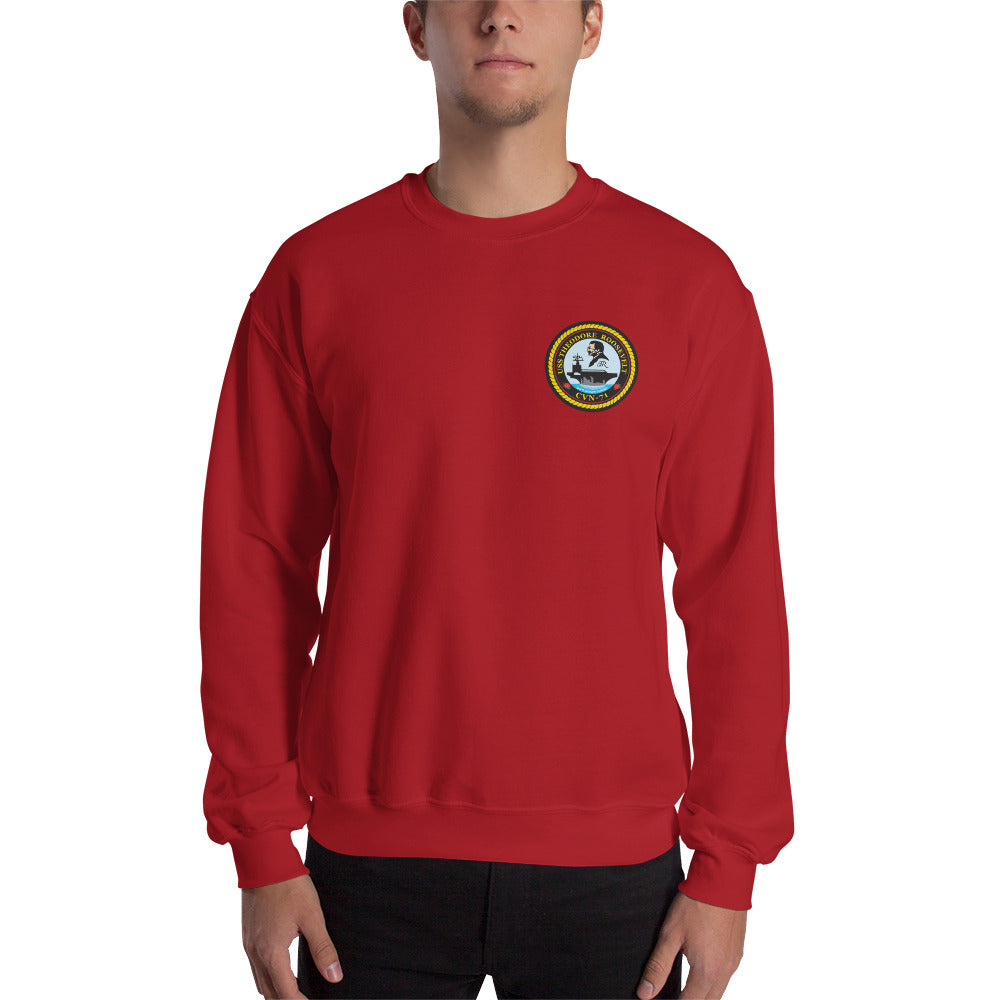 USS Theodore Roosevelt (CVN-71) 2008-09 Cruise Sweatshirt