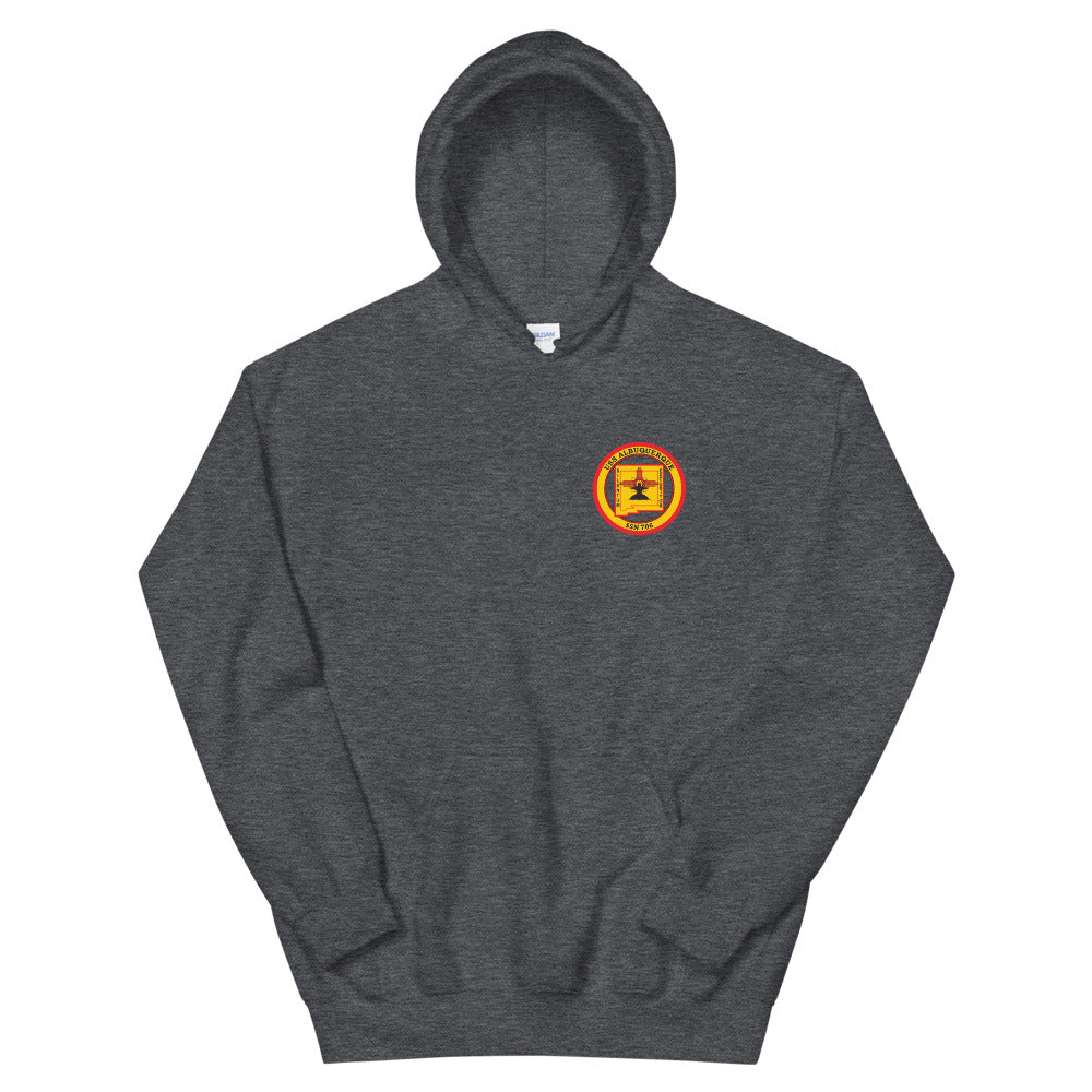 USS Albuquerque (SSN-706) Ship's Crest Hoodie