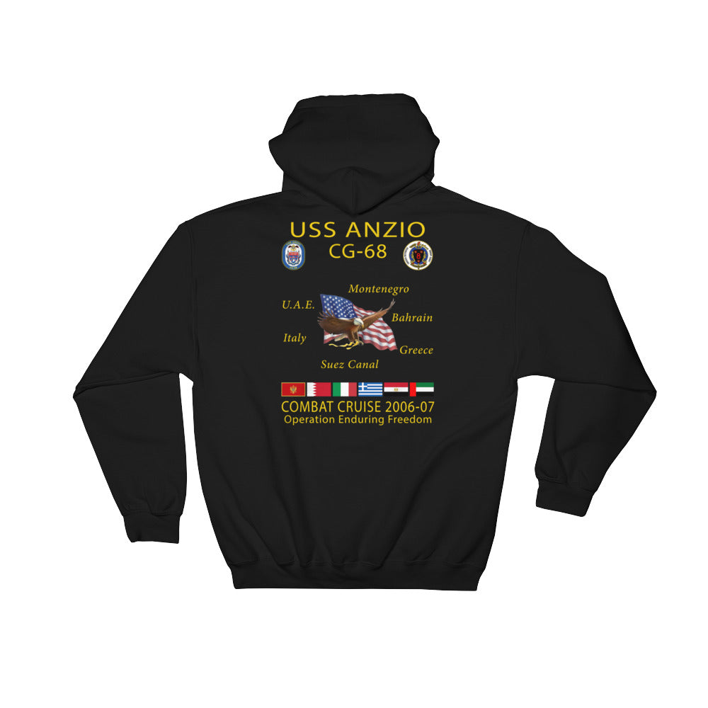 USS Anzio (CG-68) 2006-07 Cruise Hoodie