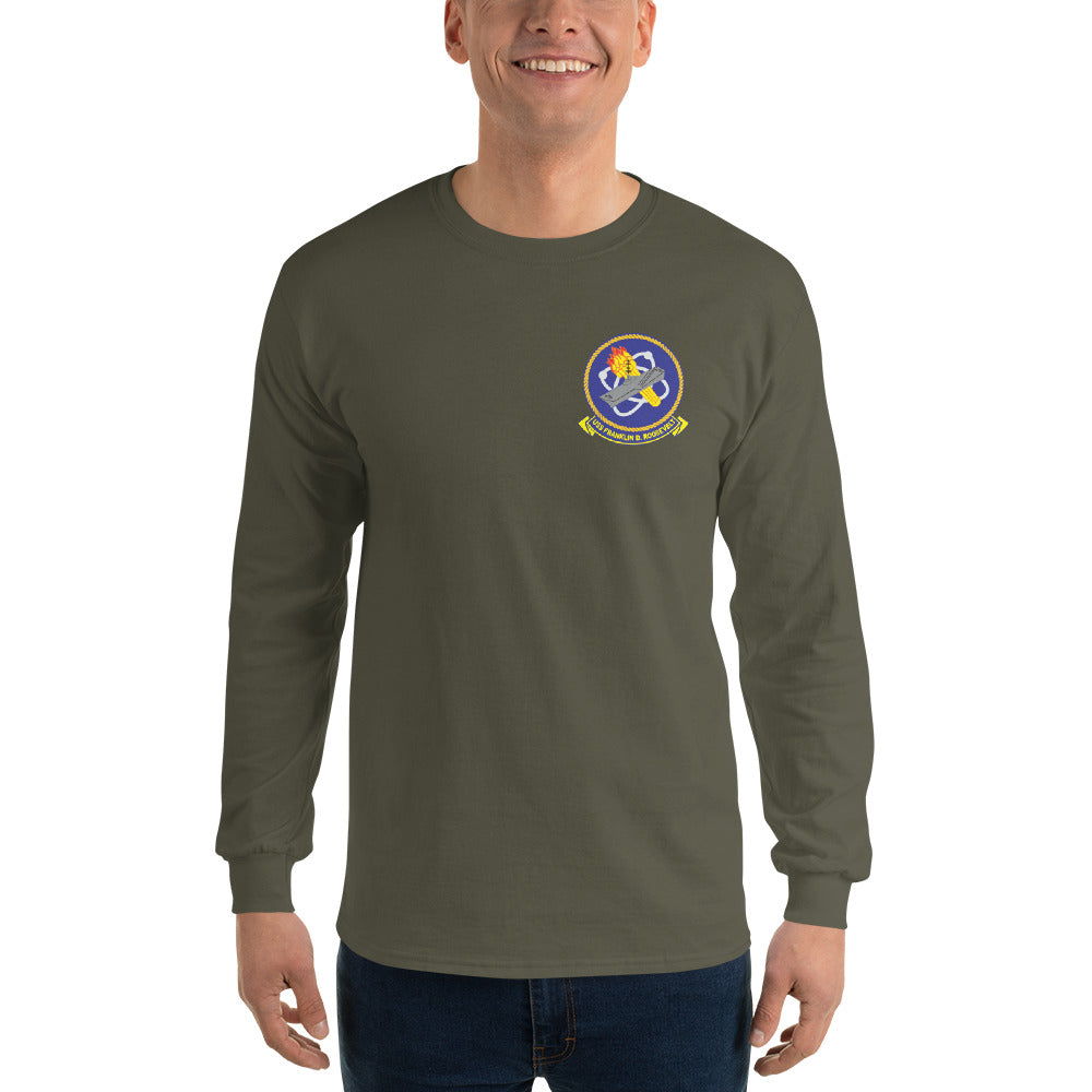USS Franklin D. Roosevelt (CVA-42) 1964 Long Sleeve Cruise Shirt