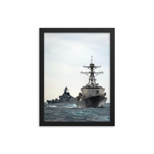 USS Gridley (DDG-101) Framed Ship Photo