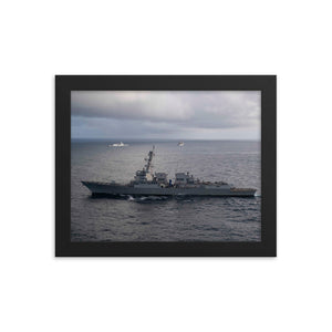 USS Gridley (DDG-101) Framed Ship Photo