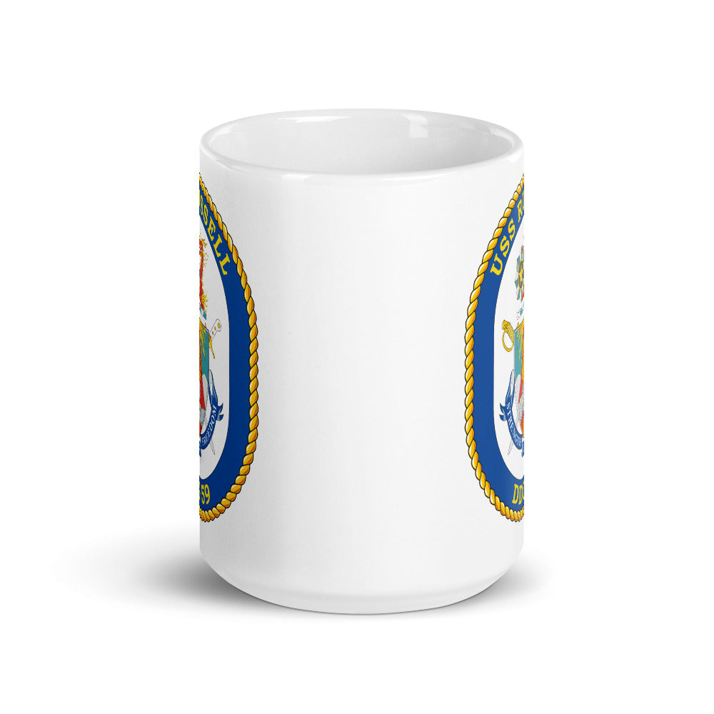 USS Russell (DDG-59) Ship's Crest Mug