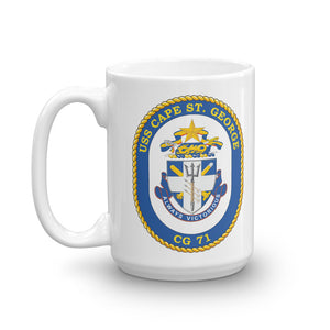 USS Cape St. George (CG-71) Ship's Crest Mug