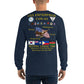 USS Enterprise (CVN-65) 1988 Long Sleeve Cruise Shirt