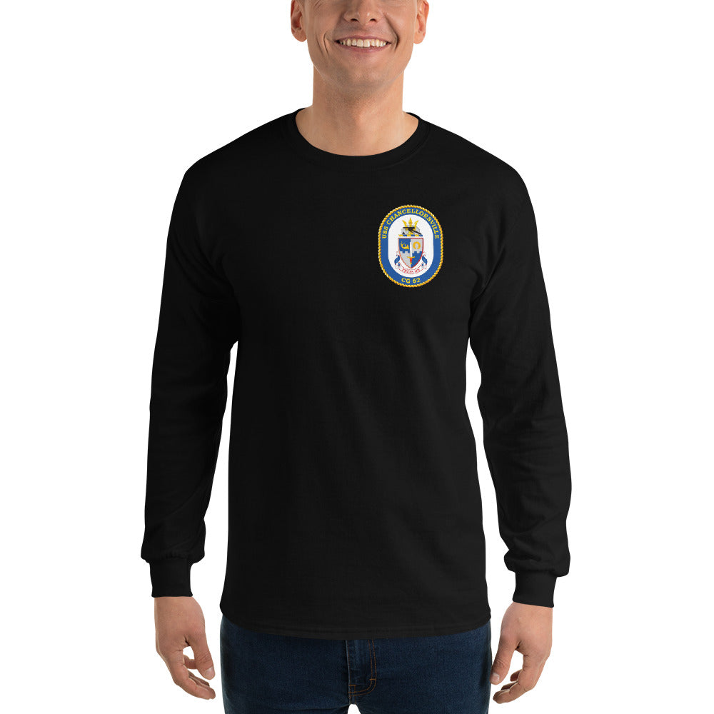 USS Chancellorsville (CG-62) 1995 Long Sleeve Cruise Shirt
