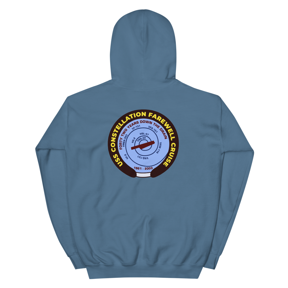 USS Constellation (CV-64) Farewell Cruise Hoodie