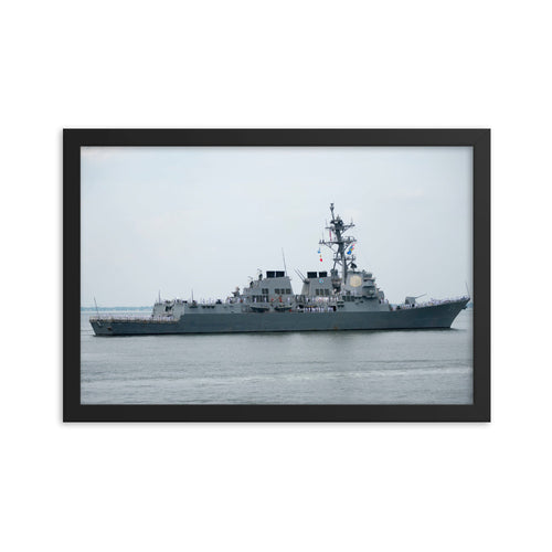 USS Bulkeley (DDG-84) Framed Ship Photo