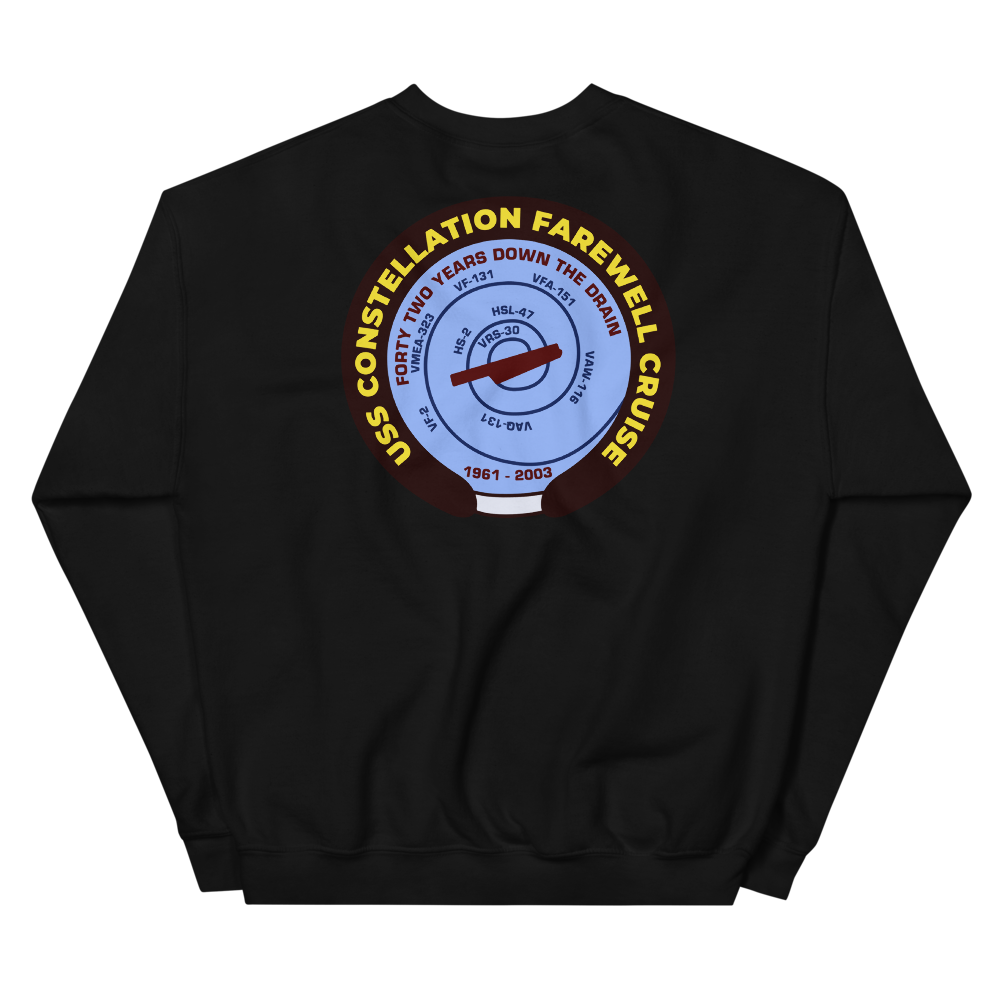 USS Constellation (CV-64) Farewell Cruise Sweatshirt