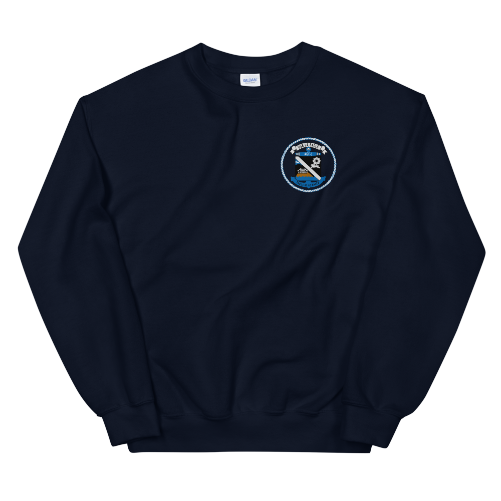 USS LASALLE (AGF-3) Custom Cruise Sweatshirt