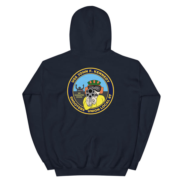 USS John F. Kennedy (CV-67) Shooters Union Local 67 Hoodie