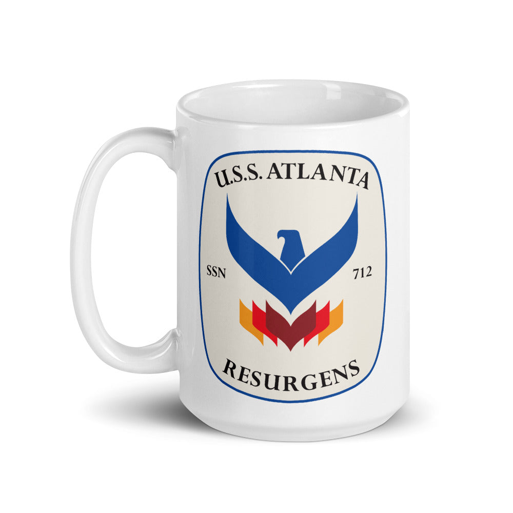 USS Atlanta (SSN-712) Ship's Crest Mug
