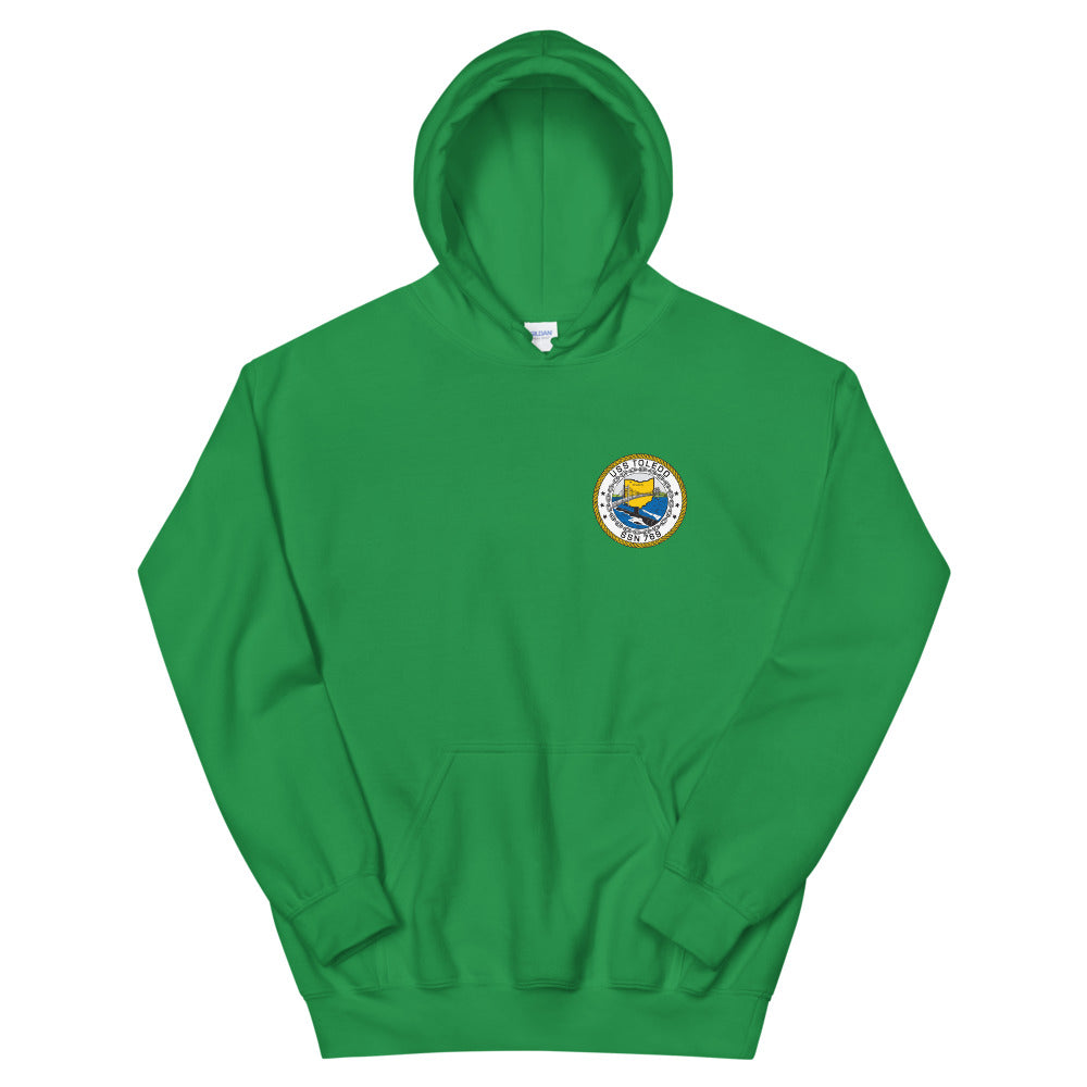 USS Toledo (SSN-769) Ship's Crest Hoodie