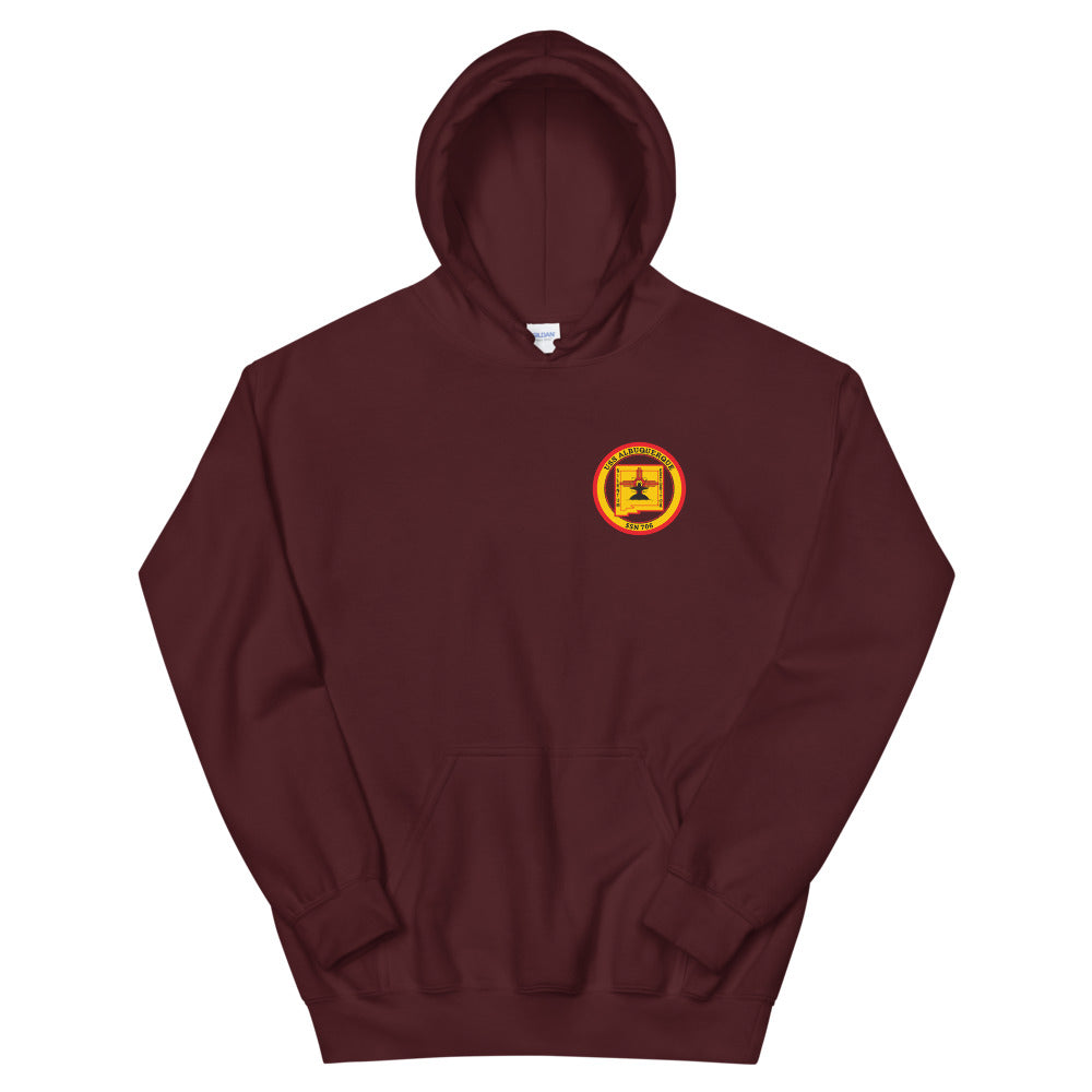 USS Albuquerque (SSN-706) Ship's Crest Hoodie