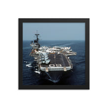 Load image into Gallery viewer, USS Saratoga (CV-60) Framed Ship Photo