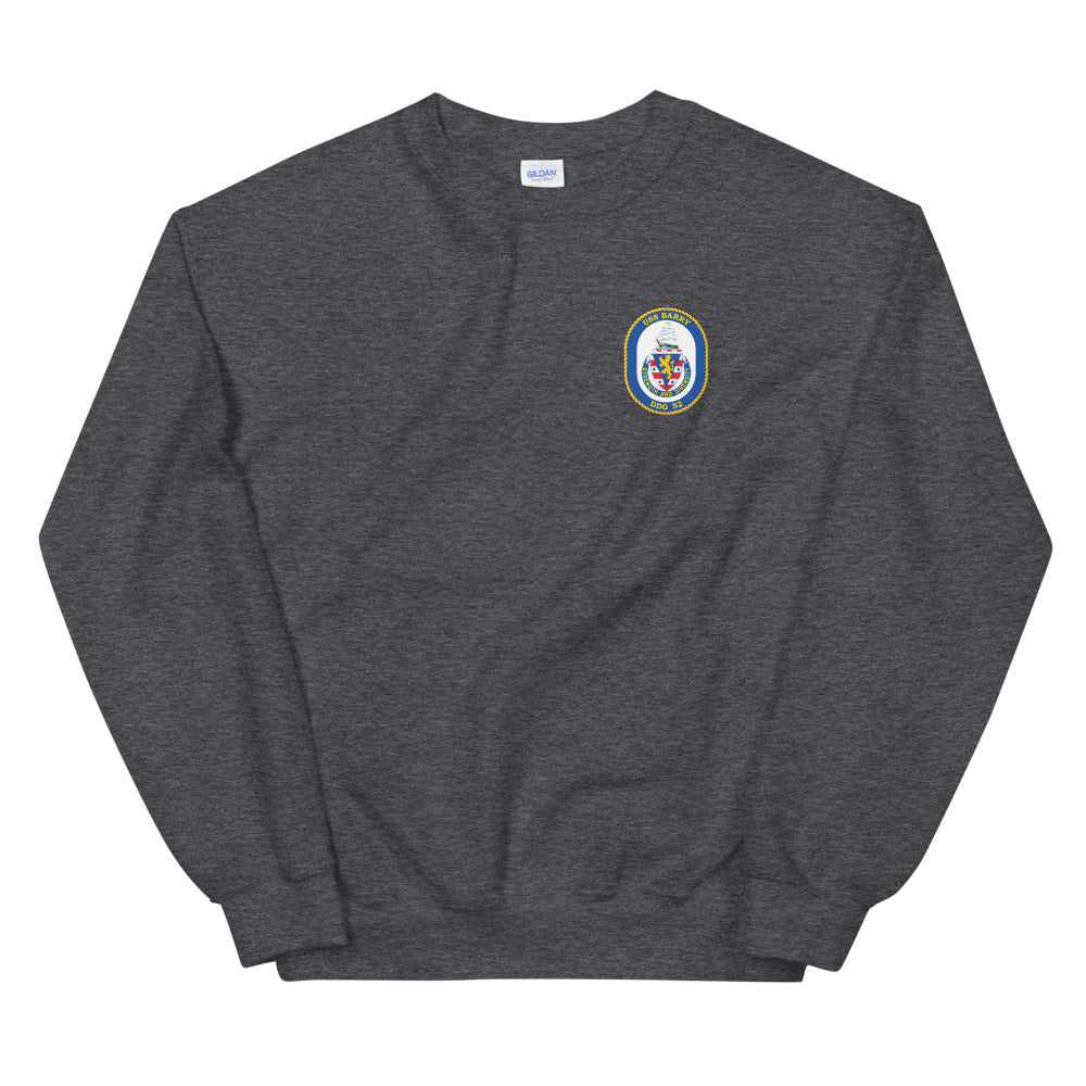 USS Barry (DDG-52) Ship's Crest Sweatshirt