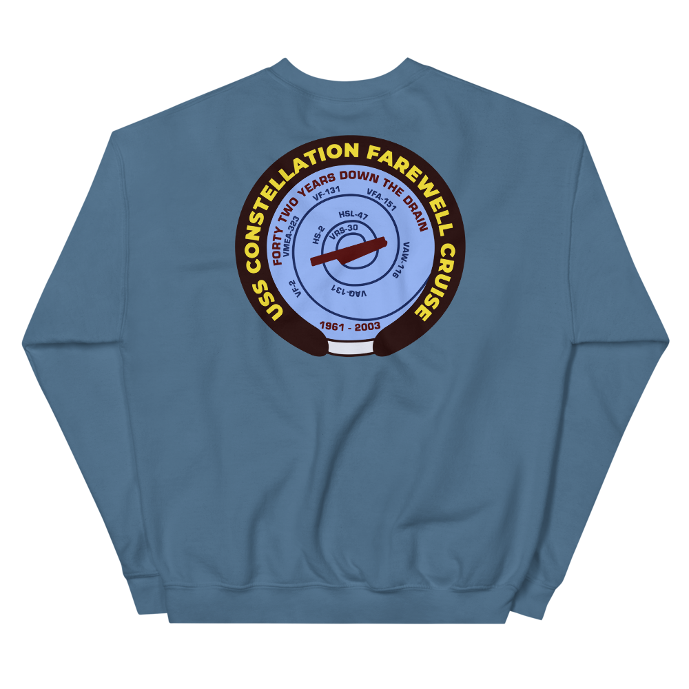 USS Constellation (CV-64) Farewell Cruise Sweatshirt