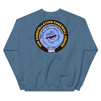 USS Constellation (CV-64) Farewell Cruise Sweatshirt