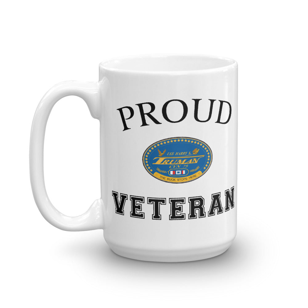 Proud USS Harry S. Truman Veteran Mug