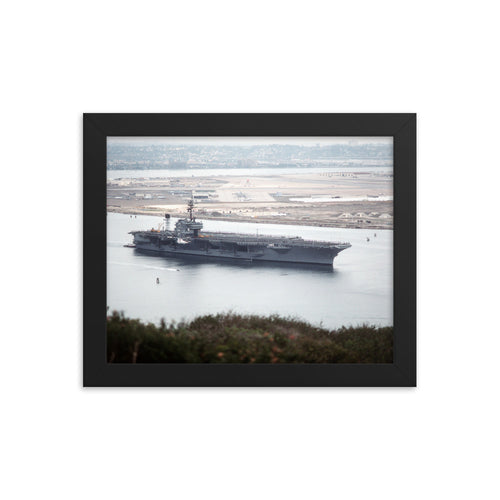 USS Constellation (CV-64) Framed Ship Store