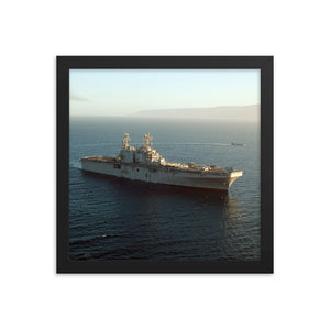 USS Peleliu (LHA-5) Framed Ship Photo