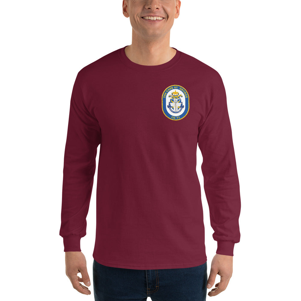 USS Cape St George (CG-71) 2000 Long Sleeve Cruise Shirt