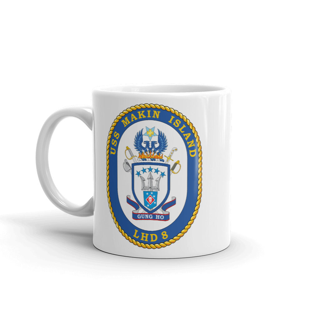 USS Makin Island (LHD-8) Ship's Crest Mug