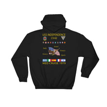 Load image into Gallery viewer, USS Independence (CV-62) 1979 Cruise Hoodie