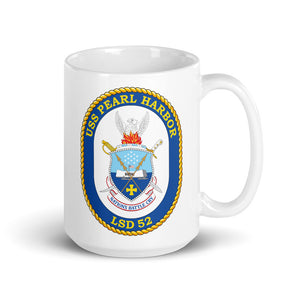 USS Pearl Harbor (LSD-52) Ship's Crest Mug