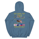USS Coral Sea (CVA-43) 1966-67 Cruise Hoodie