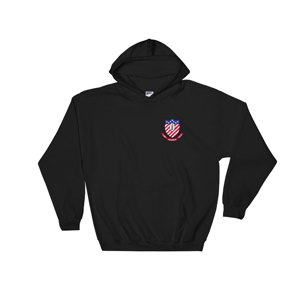 USS Ranger (CV-61) 1991 Cruise Hoodie - Map
