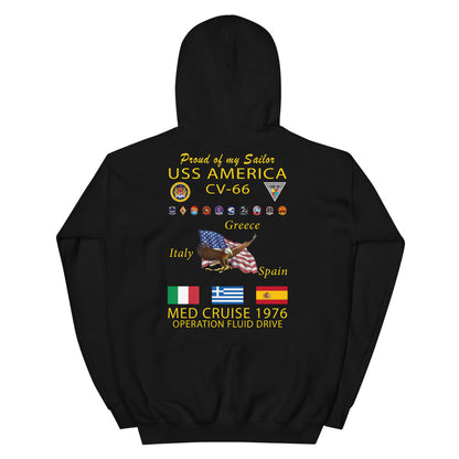 USS America (CV-66) 1976 Cruise Hoodie - FAMILY